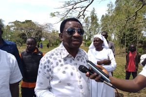 Siaya Governor James Orengo.