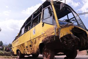 school bus accident Sachagwang blackspot