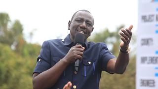 President William Ruto in Embu