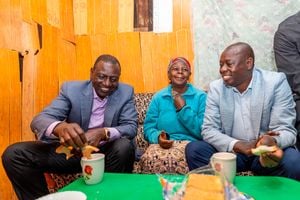 William Ruto and Rigathi Gachagua