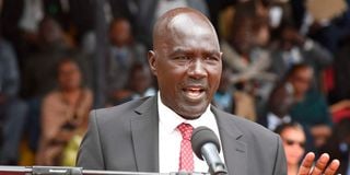 Uasin Gishu County Deputy Governor John Barorot