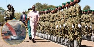 President William Ruto nys graduation guard of honour