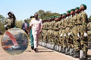 President William Ruto nys graduation guard of honour