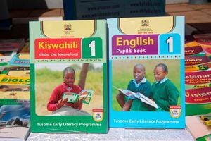 Text books at the Kenya Literature Bureau