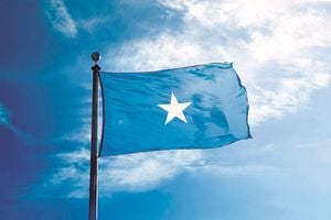 Somalia flag