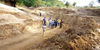 Nguutani River in Kitui County