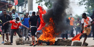 Mozambique protests 