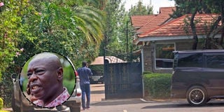 Rigathi Gachagua's private residence in Karen