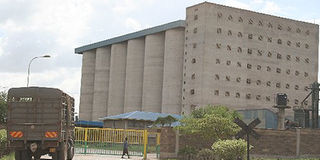 A National Cereals and Produce Board depot.