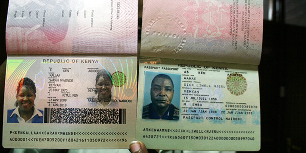 New Kenyan passports acquire hitech features Nation