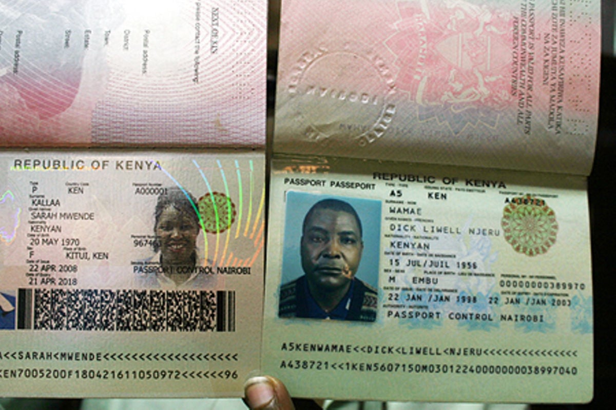 New Kenyan passports acquire hitech features Nation