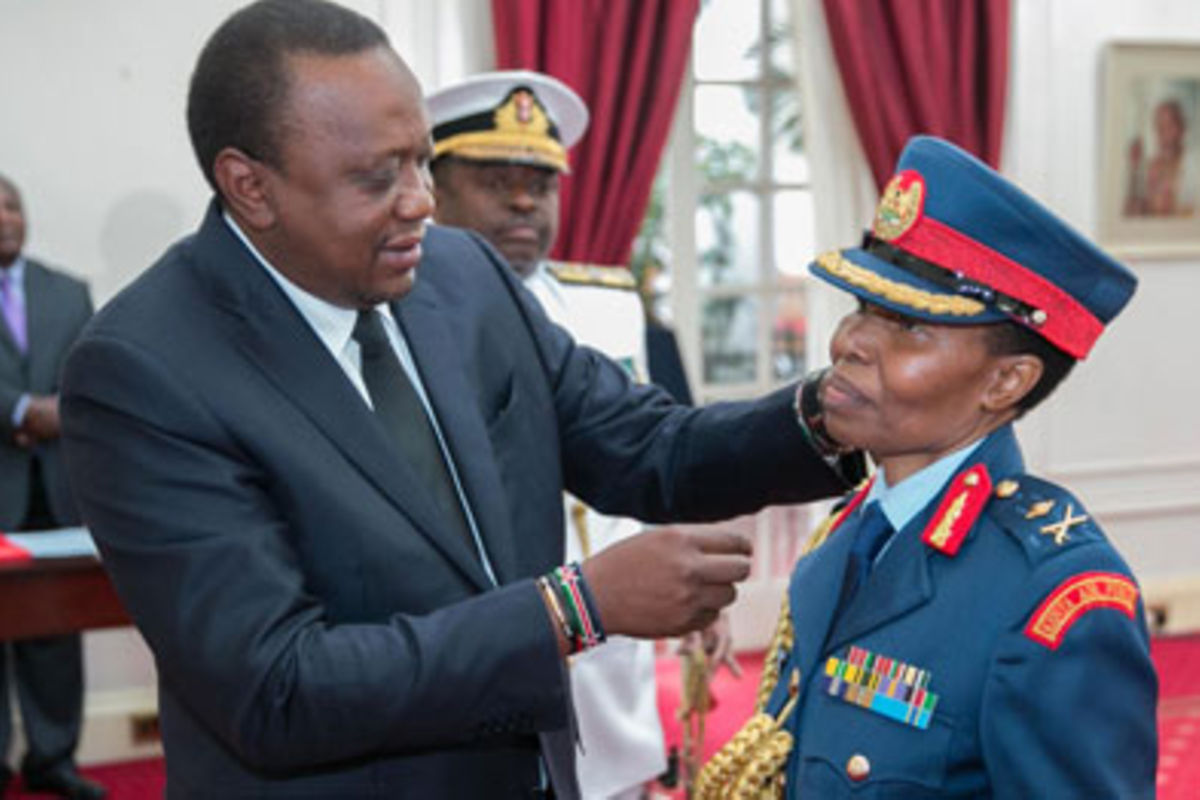 Fatumah Ahmed rises to major-general in Kenya Defence ...