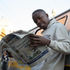 Daily Nation newspaper reader